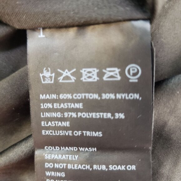 Bardot Lace Overlay Long Sleeve Fit & Flare Dress Size XS - Picture 7 of 7